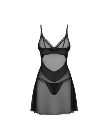 Stelisa nuisette et string - Noirs
