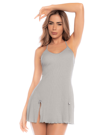 Nuisette gris côtelé confort intemporel– Mapalé