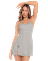 Nuisette gris côtelé confort intemporel– Mapalé