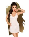 Nuisette et string Blanc Casual seduction 