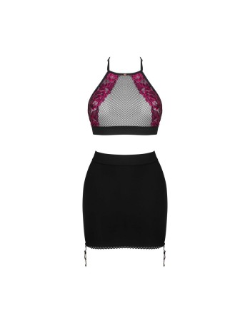 Rosenty ensemble Top et Jupe - Noir