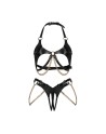 Anyya ensemble ouvert 2 pièces - Noir