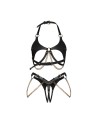 Anyya ensemble ouvert 2 pièces - Noir