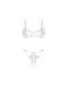 Luise Sublim ensemble ouvert 2 pièces - Blanc