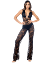 Combinaison sexy en dentelle transparente avec armatures Mapalé 