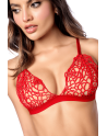 Ensemble sexy 2 pièces en crochet tricoté avec haut ajustable et string 