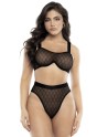 Ensemble 2 pièces soutien-gorge et culotte noir 
