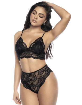 Ensemble 2 pièces soutien-gorge et culotte en fibres recyclées 