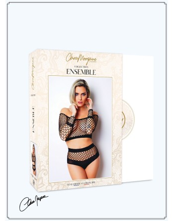 Ensemble 2 pièces résille grosse maille - Le Numéro 1 - Collection Ensemble  