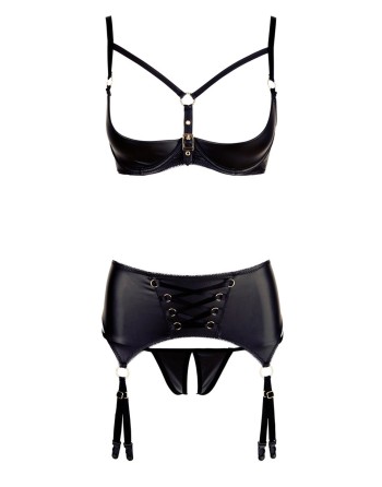 Ensemble noir trois pièces 