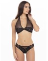 Ensemble soutien-gorge et culotte noire 
