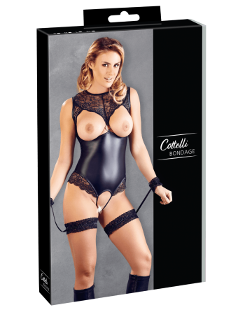 Body ouvert avec menottes – Cottelli