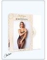 Bodystocking résille noire avec fine bretelles - Le Numéro 6 - Collection Bodystocking 