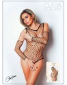 Body noire fine résille - Le Numéro 3 - Collection Body 