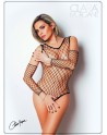 Body noire fine résille - Le Numéro 3 - Collection Body 