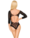 Body fantaisie manche trois quart noir Under my spell 