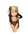 Body fantaisie manche trois quart noir Under my spell 