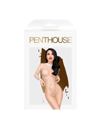 Body blanc large maille Scandalous 