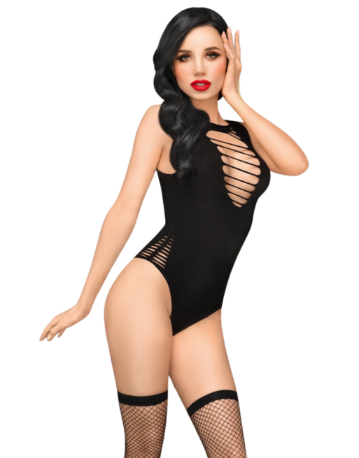 Body fantaisie noir Hotter than hell 