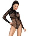Body noir manches longues fantaisie Spicy whisper 