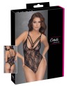 Body string en fine dentelle noire 