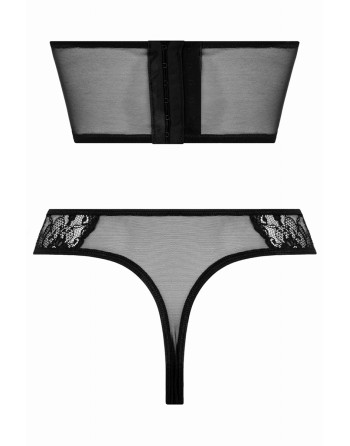 Ensemble bustier et string Tiara - Christine