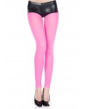 Legging rose fin opaque et uni - MH35747NPK