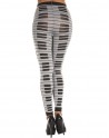 Leggings gris fashion imprimé touches de piano - MH35817GYB