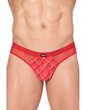 String imprimé rouge New Look - LM2299-02RED
