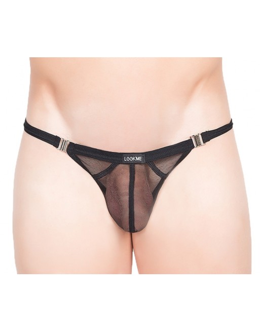 Stripper string  noir Malibu 2 - LM92-58BLK