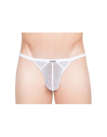 Tanga blanc Malibu 2 - LM92-61WHT