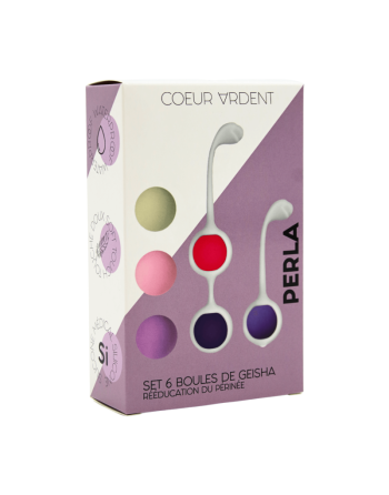 PERLA – Set de 6 Boules de Geisha Progressives