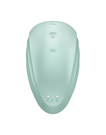 Stimulateur de clitoris vert USB Pearl Diver Satisfyer - CC597787