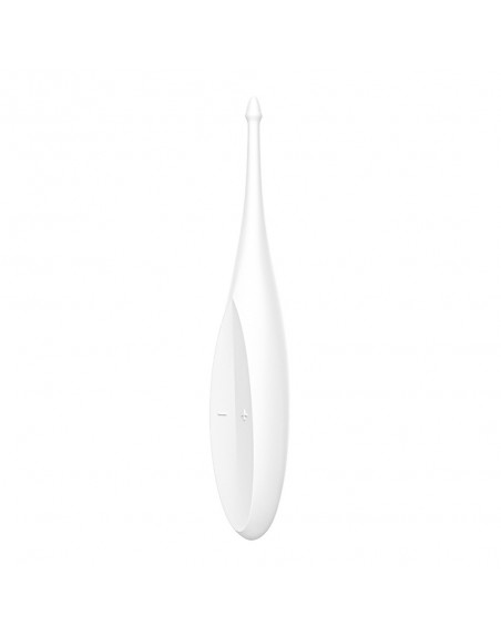 Stimulateur polyvalent pour zone ciblé blanc USB, Twirling Fun Satisfyer - CC597725