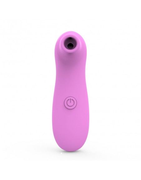 Vibromasseur succion rose  10 vitesses de voyage - BOZ-035PNK