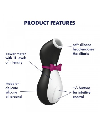 Stimulateur clitoris Satisfyer Penguin - CC597124