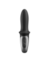 Vibromasseur noir USB, chauffant et connecté Hot Passion Satisfyer - CC597790