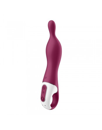 Vibromasseur Point A couleur framboise A-Mazing 1 Satisfyer - CC597766