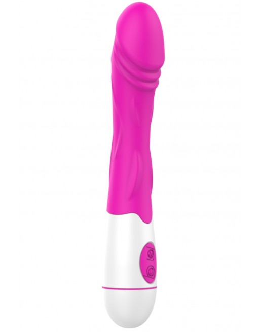 Vibromasseur silencieux rose 30 programmes - CR-BOZ041PNK Vibromasseur silencieux rose 30 programmes - CR-BOZ041PNK