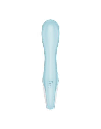 Vibromasseur gonflant connecté bleu USB Air Pump Vibrator 5 Satisfyer - CC597802