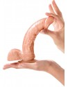 Gode réaliste veiné avec testicules et ventouse 21cm - CC5141132194