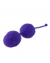 Boules de Geisha violet silicone - KOB004PUR