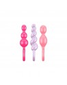 Coffret 3 plugs satisfyer couleur Booty Call - CC597160