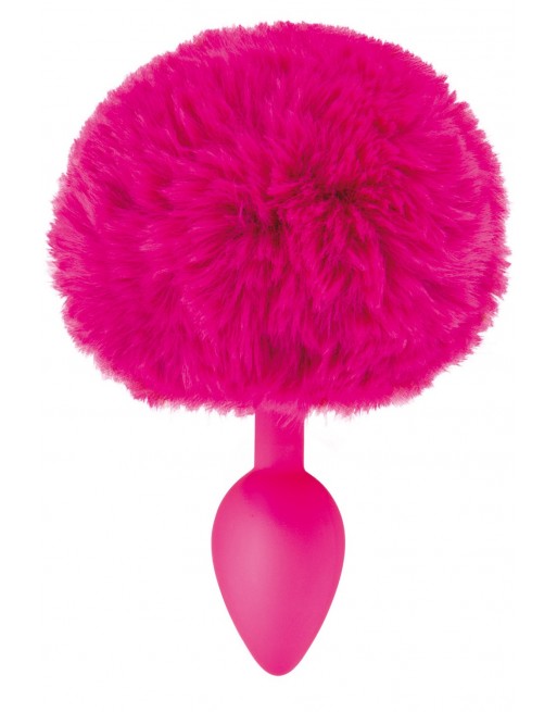 Plug anal pompon fuschia - CC5700910204