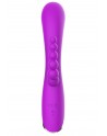 Vibromasseur triple stimulation très puissant violet USB - WS-NV062PUR