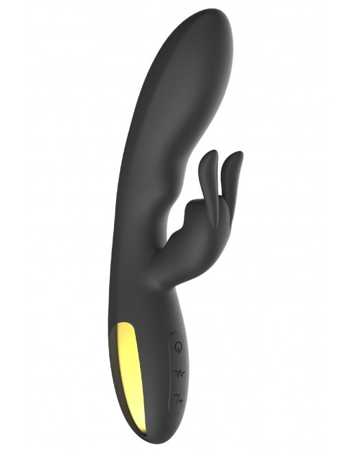 Vibromasseur rabbit noir Luxe très puissant, USB - WS-NV027